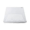 Clear plastic storage container with lid